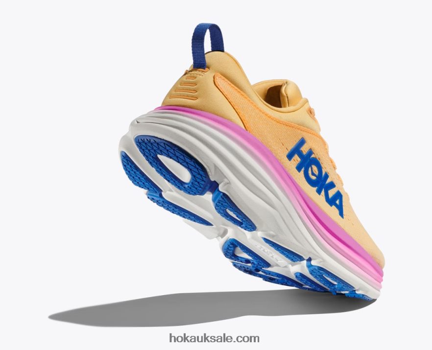 XHPD4N12 Bondi 8 Women Impala/Cyclamen Hoka