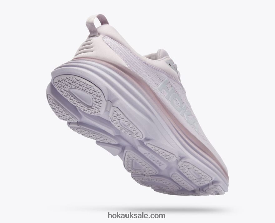 XHPD4N17 Bondi 8 Women Lilac Marble/Elderberry Hoka