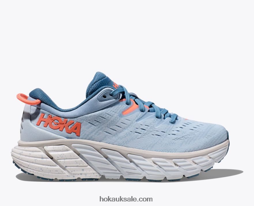 XHPD4N18 Gaviota 4 Women Blue Fog/Plein Air Hoka