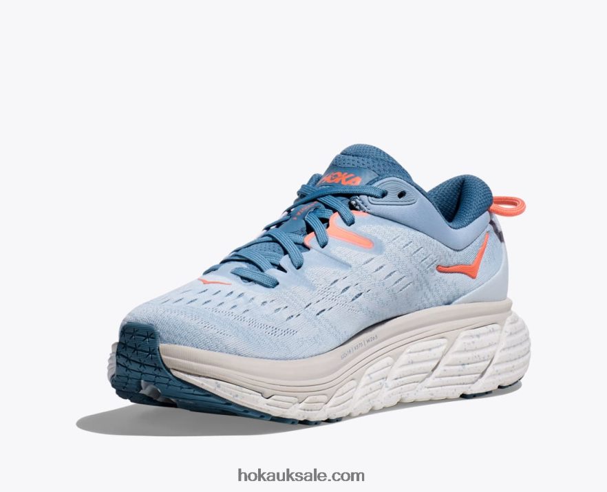 XHPD4N18 Gaviota 4 Women Blue Fog/Plein Air Hoka