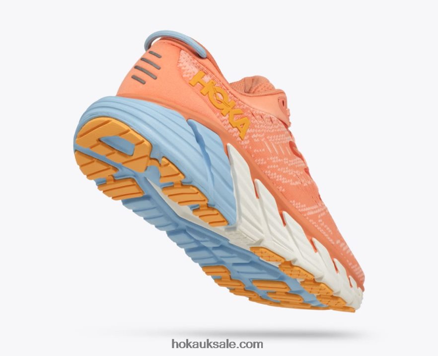 XHPD4N19 Gaviota 4 Women Shell Coral/Peach Parfait Hoka