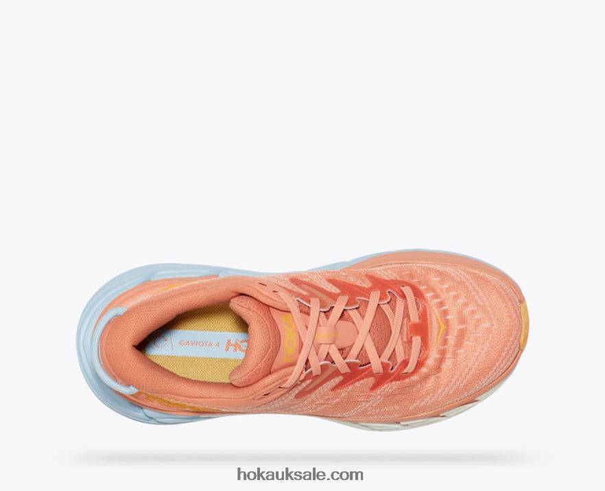 XHPD4N19 Gaviota 4 Women Shell Coral/Peach Parfait Hoka