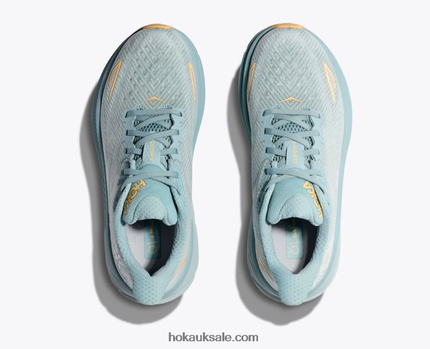 XHPD4N1 Clifton 9 Women Cloud Blue/Ice Flow Hoka