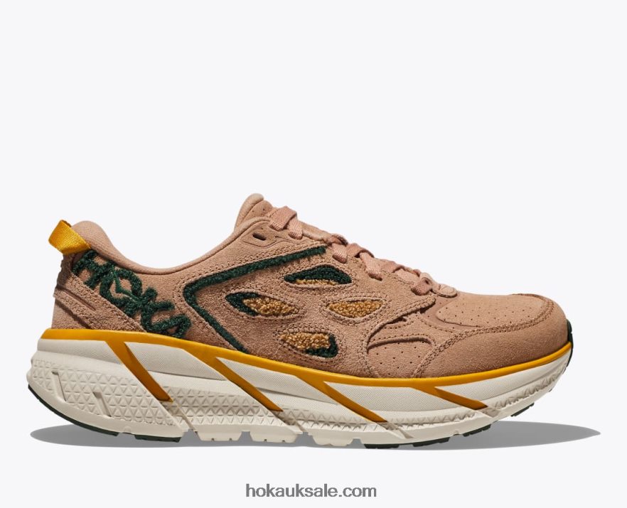 XHPD4N203 Clifton L Embroidery Women Sirocco/Mountain View Hoka