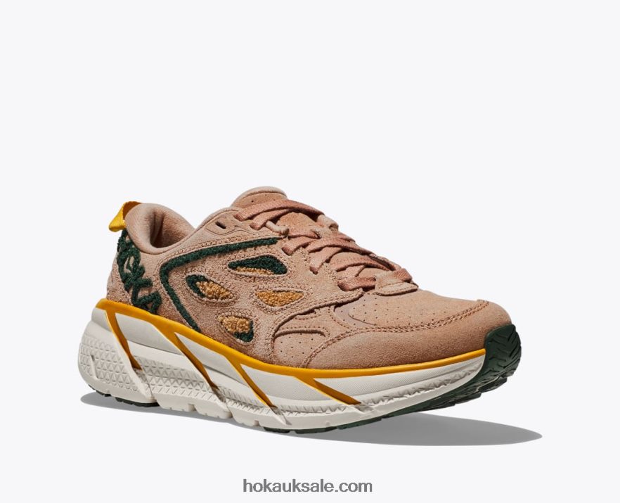 XHPD4N203 Clifton L Embroidery Women Sirocco/Mountain View Hoka