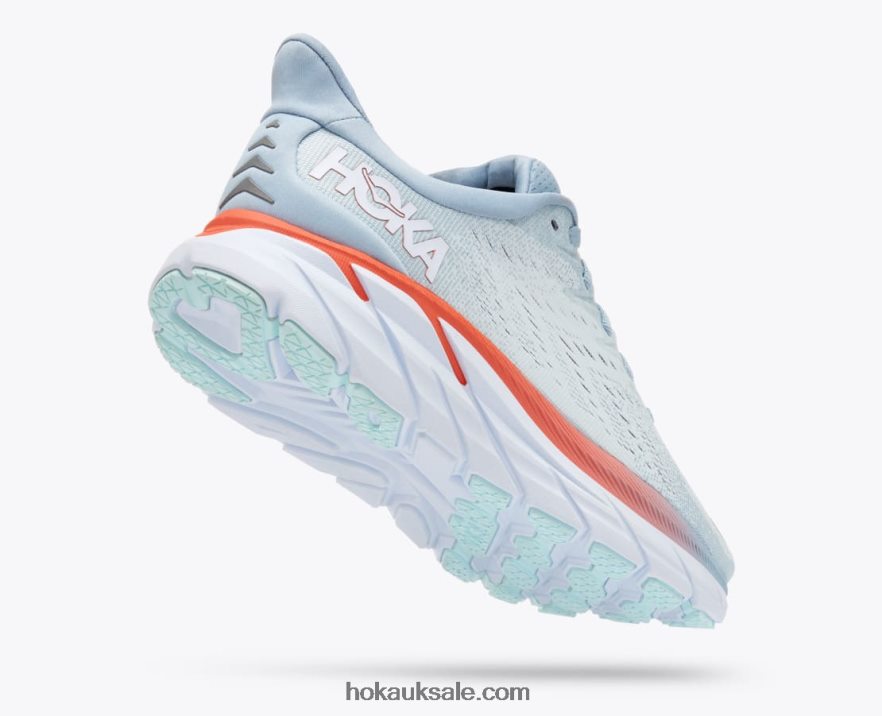 XHPD4N218 Clifton 8 Women Blue Fog/Plein Air Hoka