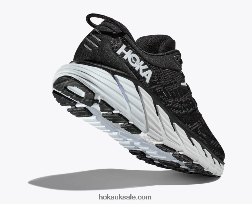 XHPD4N21 Gaviota 4 Women Black/White Hoka