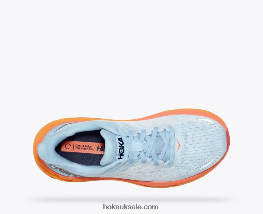 XHPD4N221 Clifton 8 Women Eggnog/Shifting Sand Hoka