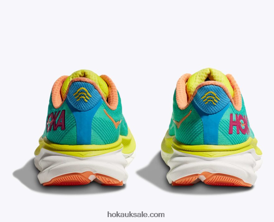 XHPD4N227 Clifton 9 Women Ceramic/Evening Primrose Hoka