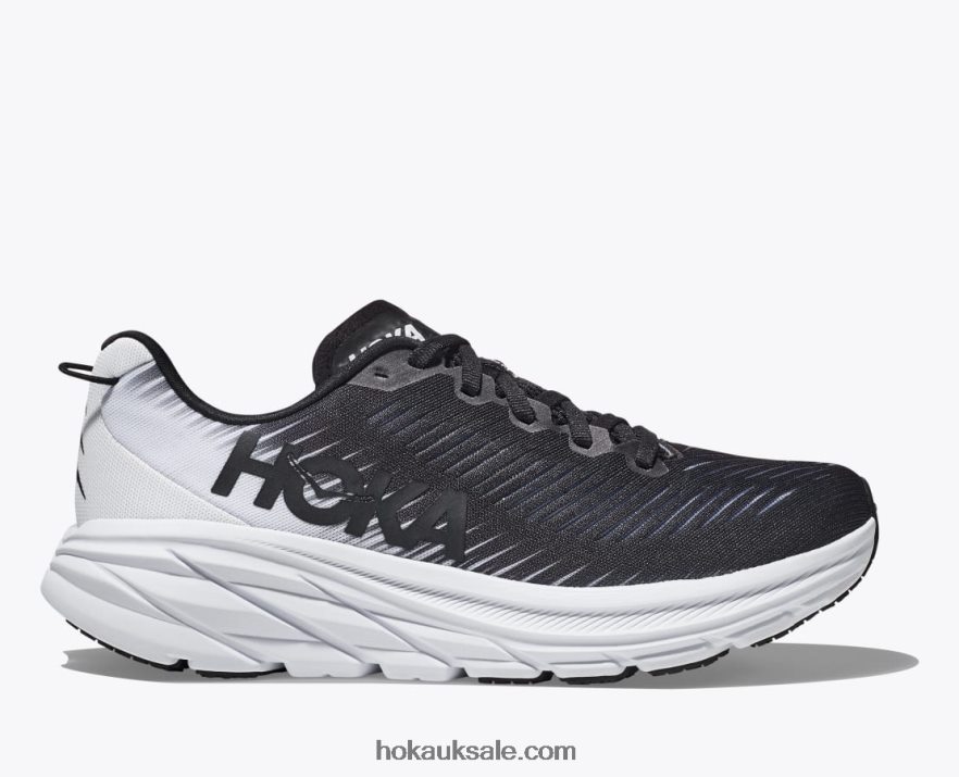 XHPD4N229 Rincon 3 Women Black/White Hoka
