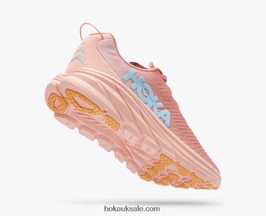 XHPD4N232 Rincon 3 Women Shell Coral/Peach Parfait Hoka