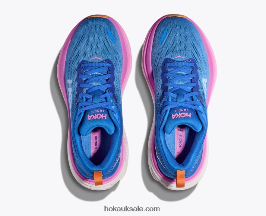 XHPD4N244 Bondi 8 Women Coastal Sky/All Aboard Hoka