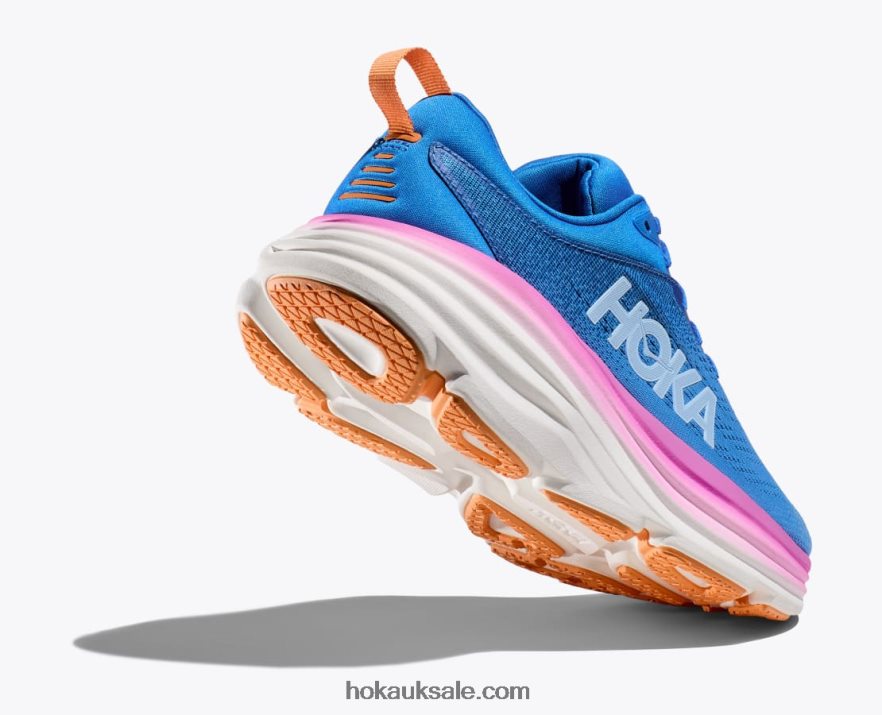XHPD4N244 Bondi 8 Women Coastal Sky/All Aboard Hoka