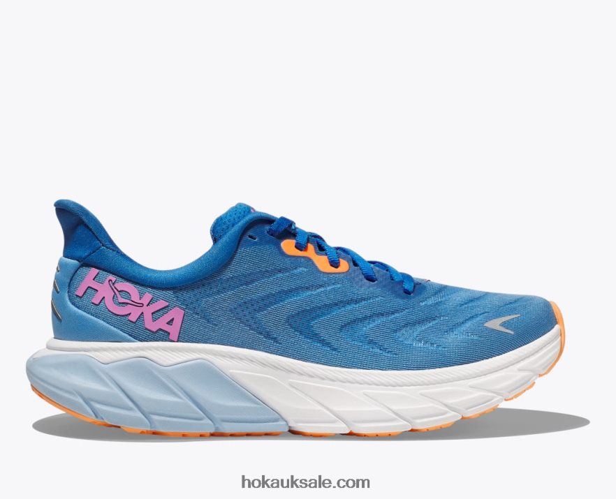 XHPD4N251 Arahi 6 Women All Aboard/Coastal Sky Hoka