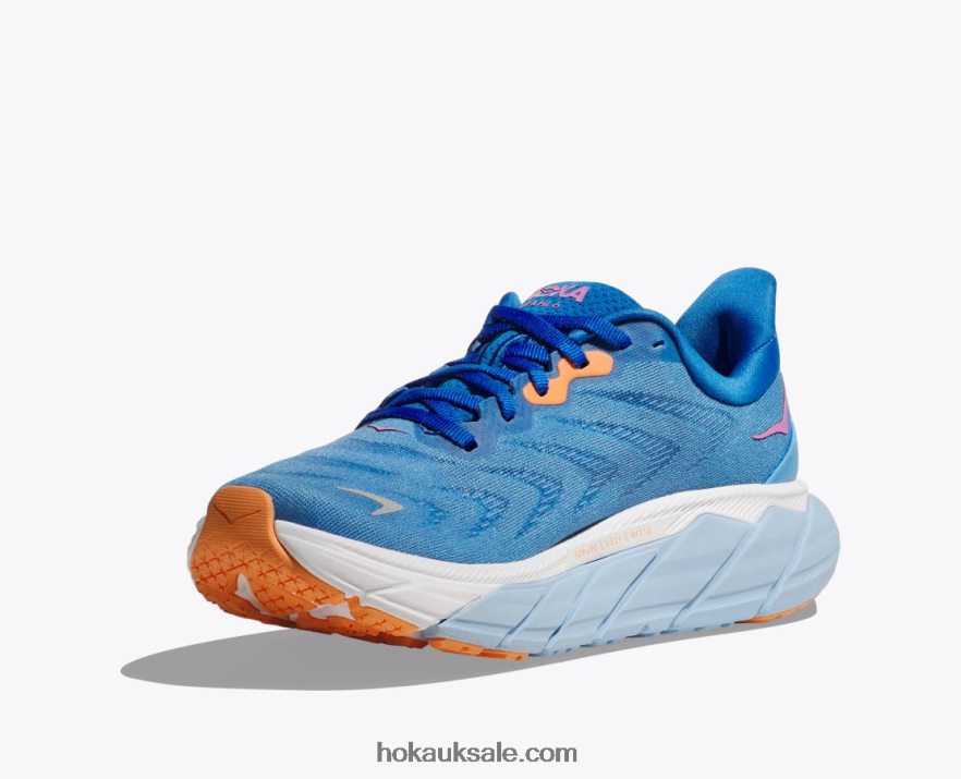 XHPD4N251 Arahi 6 Women All Aboard/Coastal Sky Hoka