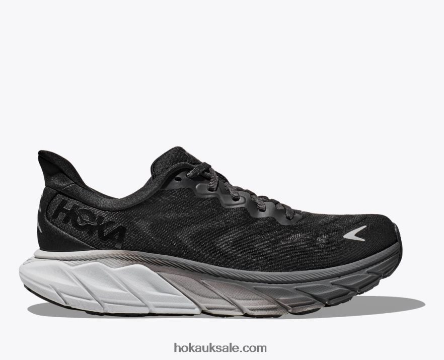 XHPD4N252 Arahi 6 Women Black/White Hoka