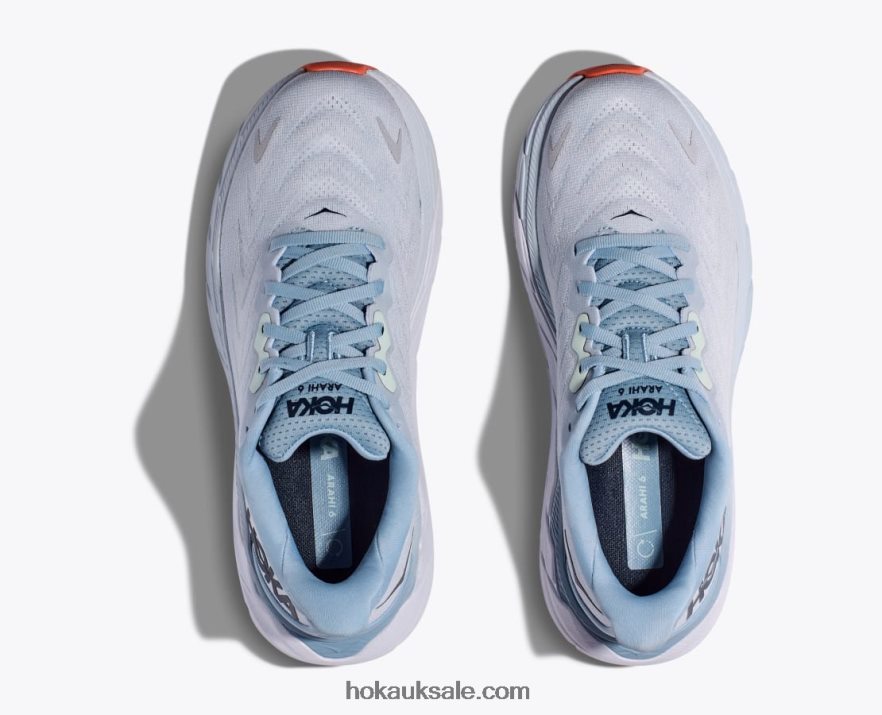 XHPD4N254 Arahi 6 Women Plein Air/Blue Fog Hoka