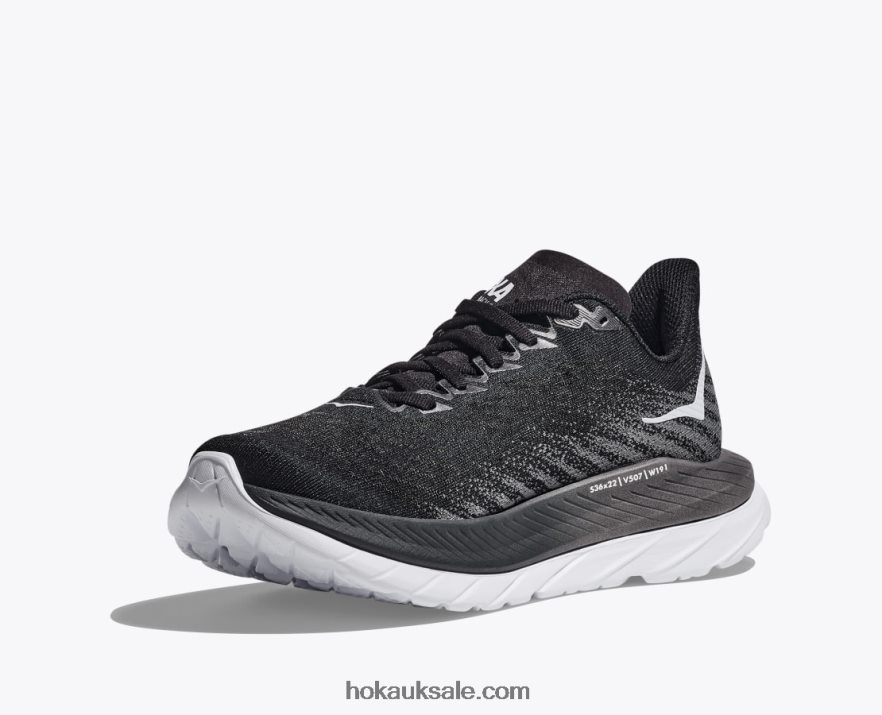 XHPD4N257 Mach 5 Women Black/Castlerock Hoka