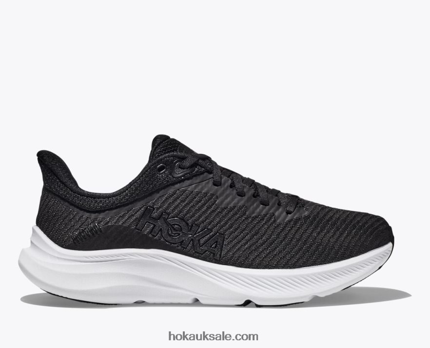 XHPD4N259 Solimar Women Black/White Hoka