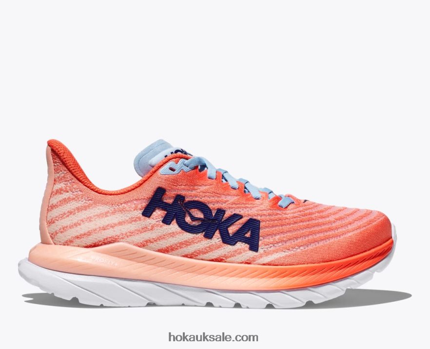 XHPD4N30 Mach 5 Women Camellia/Peach Parfait Hoka