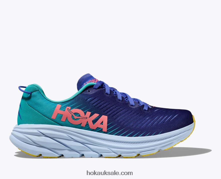 XHPD4N34 Rincon 3 Women Bellwether Blue/Ceramic Hoka
