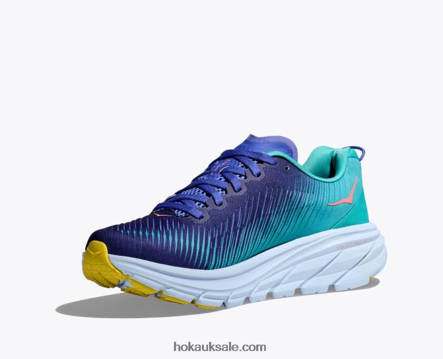 XHPD4N34 Rincon 3 Women Bellwether Blue/Ceramic Hoka