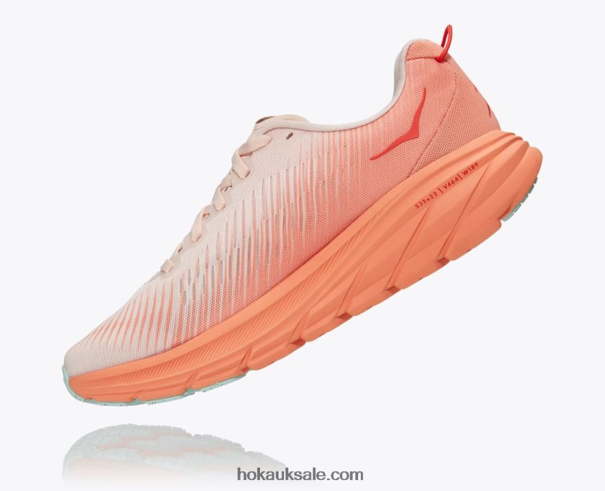 XHPD4N36 Rincon 3 Women Silver Peony/Cantaloupe Hoka