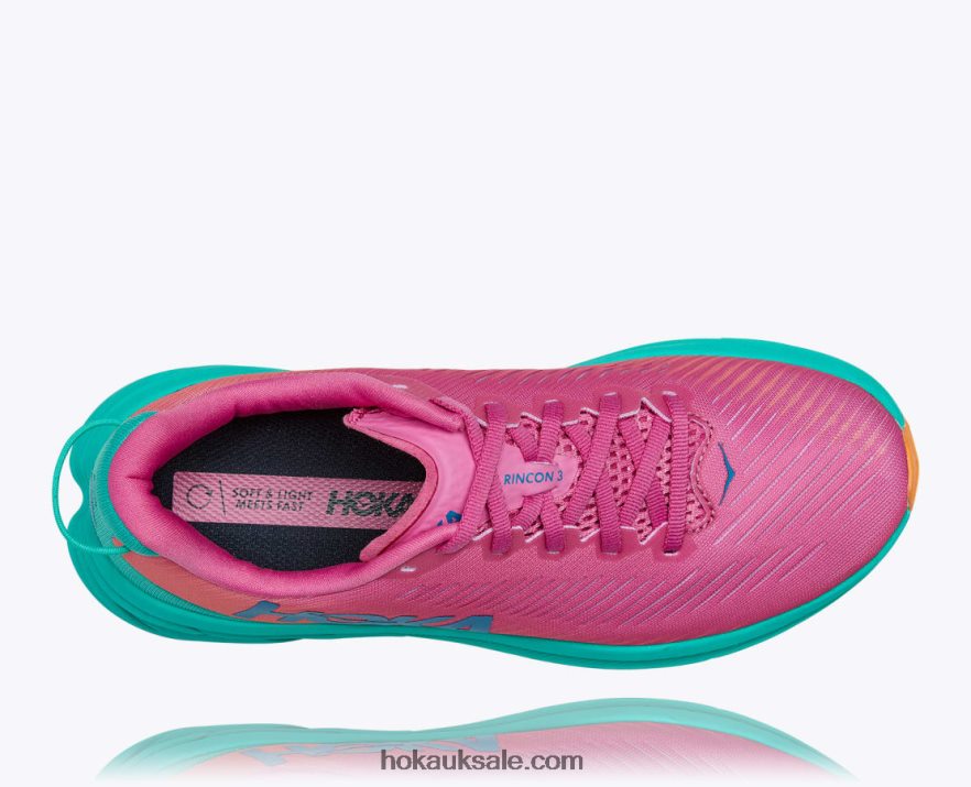 XHPD4N39 Rincon 3 Women Phlox Pink/Atlantis Hoka