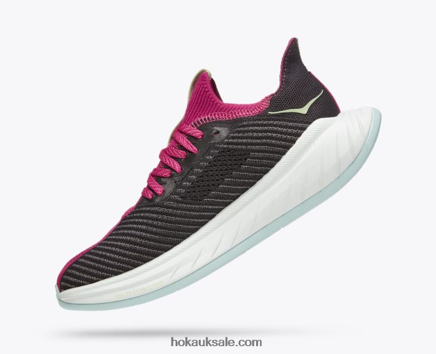 XHPD4N45 Carbon X 3 Women Festival Fuchsia/Black Hoka