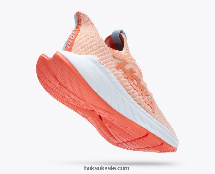 XHPD4N46 Carbon X 3 Women Peach Parfait/Summer Song Hoka