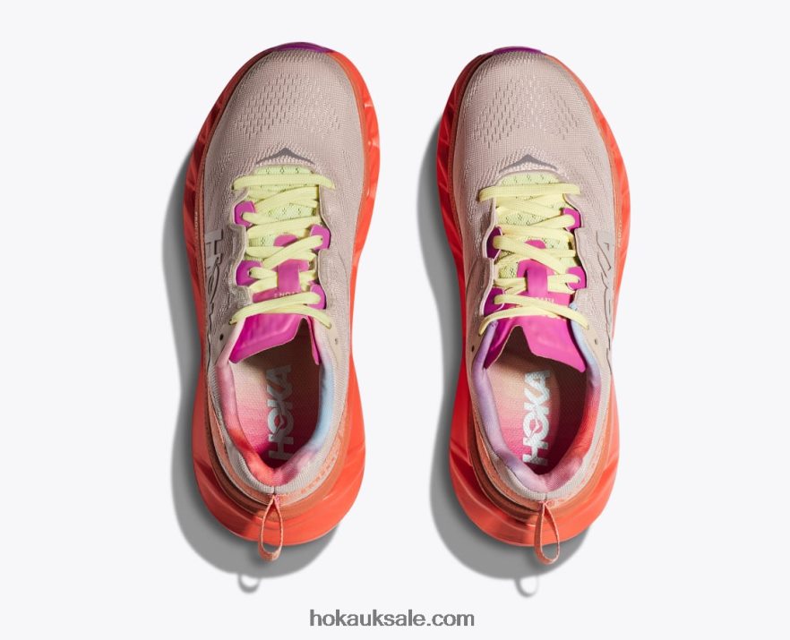 XHPD4N54 Elevon 2 Women Shifting Sand/Camellia Hoka