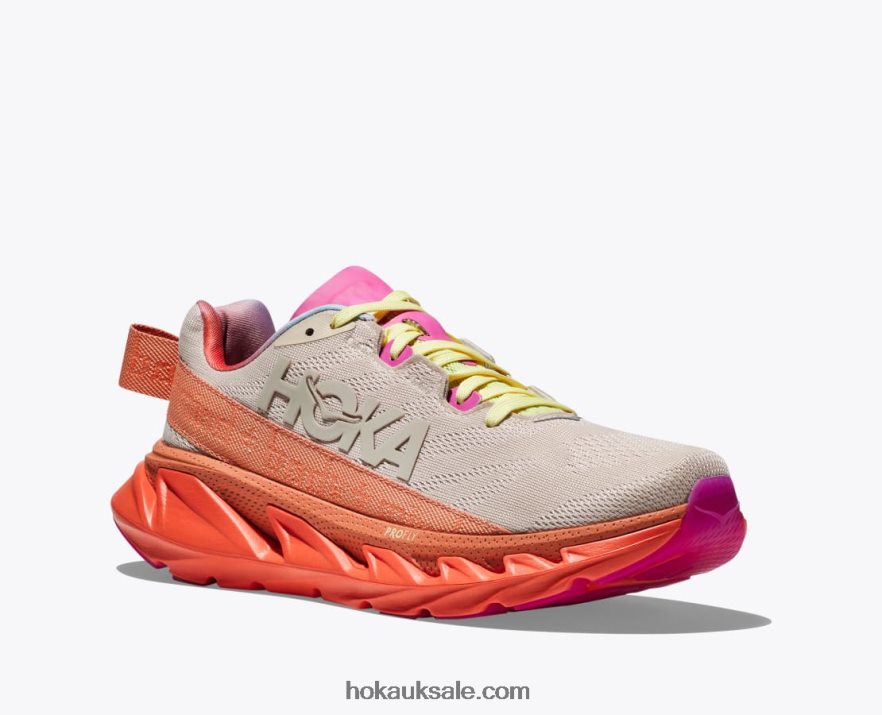 XHPD4N54 Elevon 2 Women Shifting Sand/Camellia Hoka