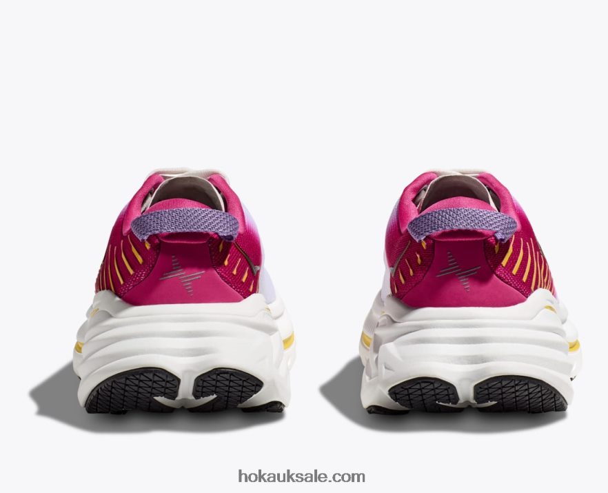 XHPD4N55 Bondi X Women Blanc De Blanc/Pink Yarrow Hoka