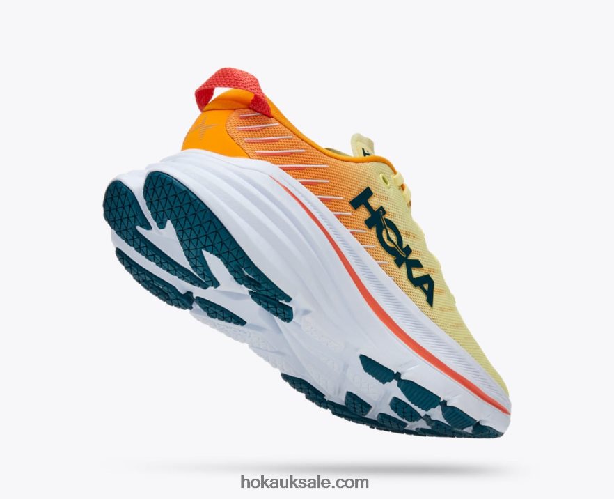 XHPD4N57 Bondi X Women Yellow Pear/Radiant Yellow Hoka