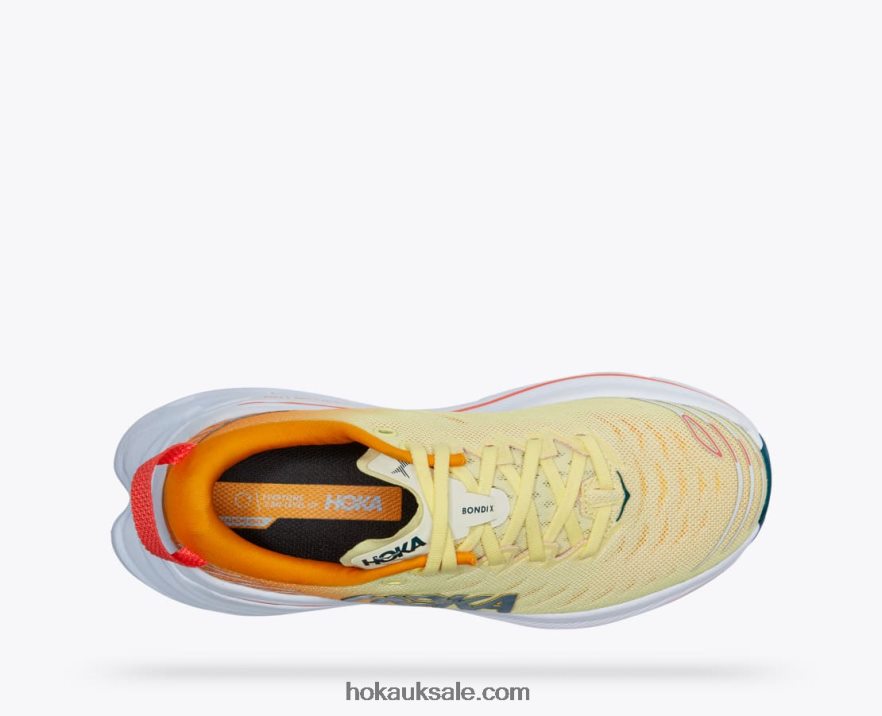 XHPD4N57 Bondi X Women Yellow Pear/Radiant Yellow Hoka