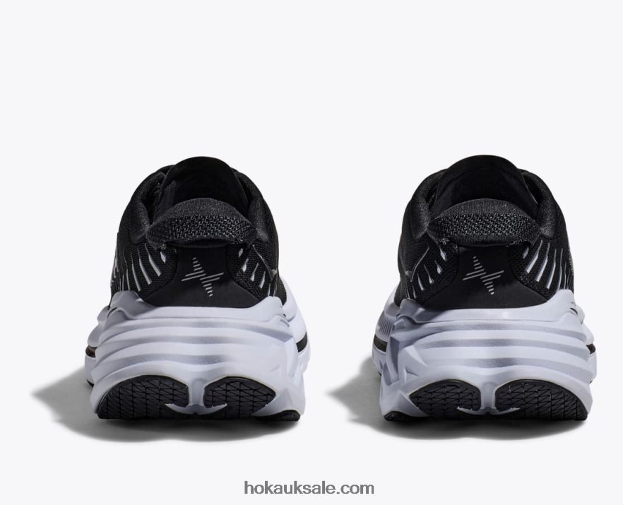 XHPD4N59 Bondi X Women Black/White Hoka