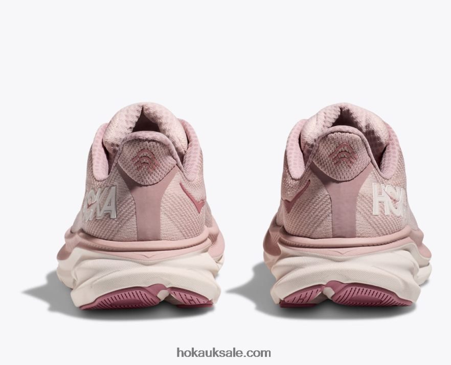 XHPD4N5 Clifton 9 Women Pale Mauve/Peach Whip Hoka