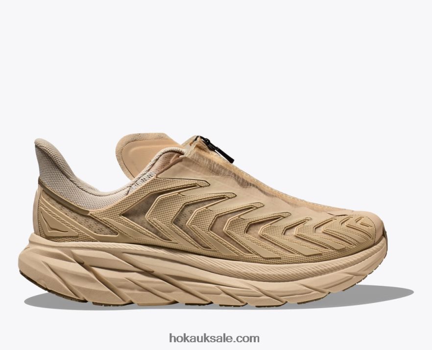 XHPD4N61 Project Clifton Women Shifting Sand/Dune Hoka