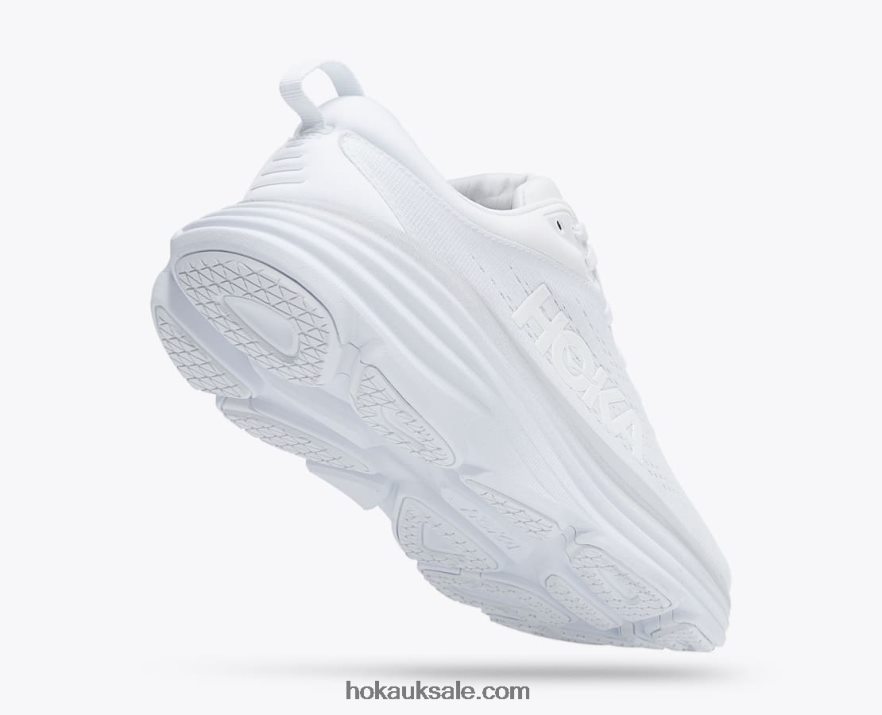 XHPD4N684 Bondi 8 Women White Hoka