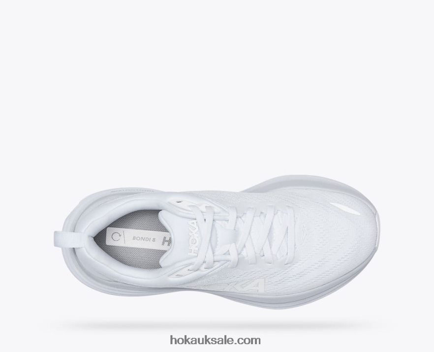 XHPD4N684 Bondi 8 Women White Hoka