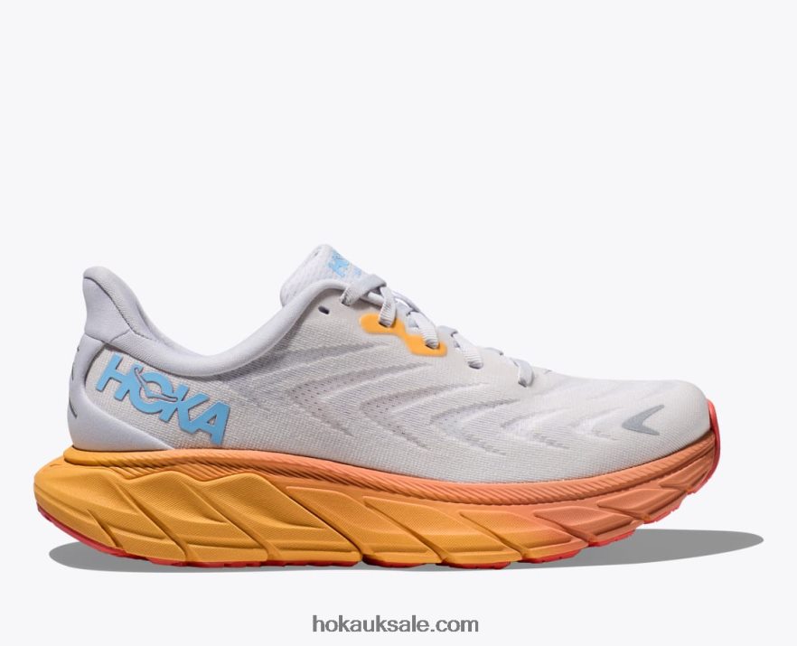 XHPD4N685 Arahi 6 Women Nimbus Cloud/Blanc De Blanc Hoka