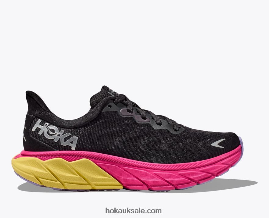 XHPD4N686 Arahi 6 Women Black/White Hoka