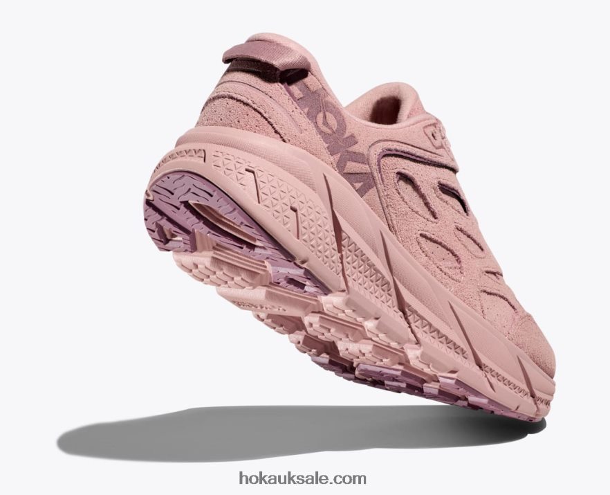 XHPD4N68 Clifton L Suede Women Pale Mauve Hoka