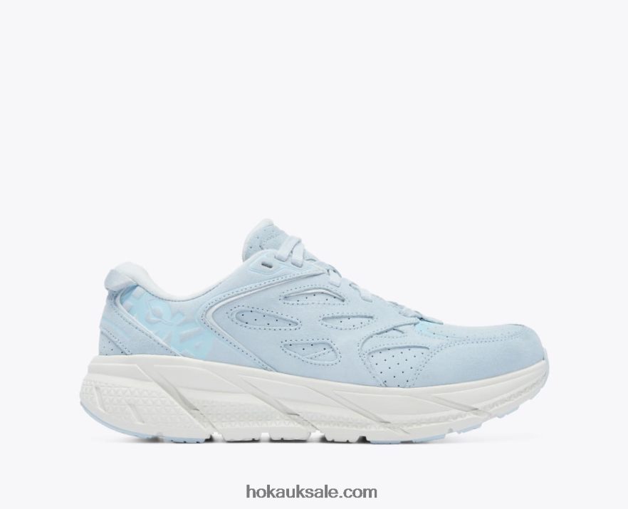 XHPD4N71 Clifton L Suede Women Country Air/Bit Of Blue Hoka