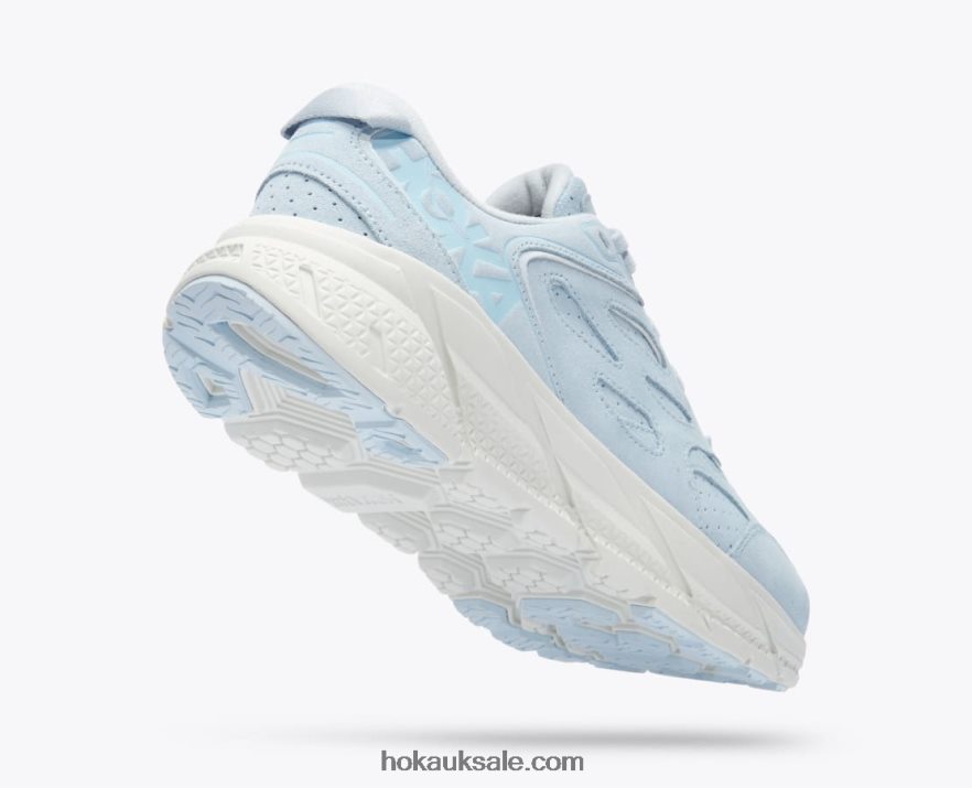 XHPD4N71 Clifton L Suede Women Country Air/Bit Of Blue Hoka