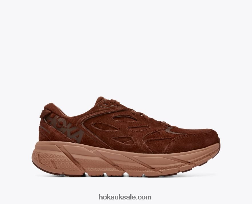 XHPD4N73 Clifton L Suede Women Cappuccino/Cork Hoka