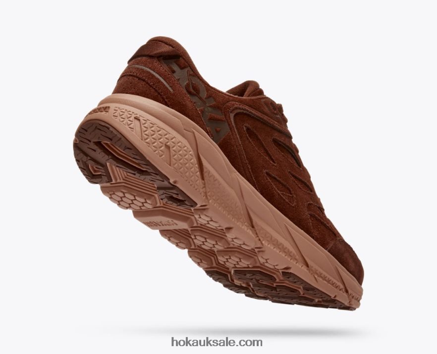 XHPD4N73 Clifton L Suede Women Cappuccino/Cork Hoka