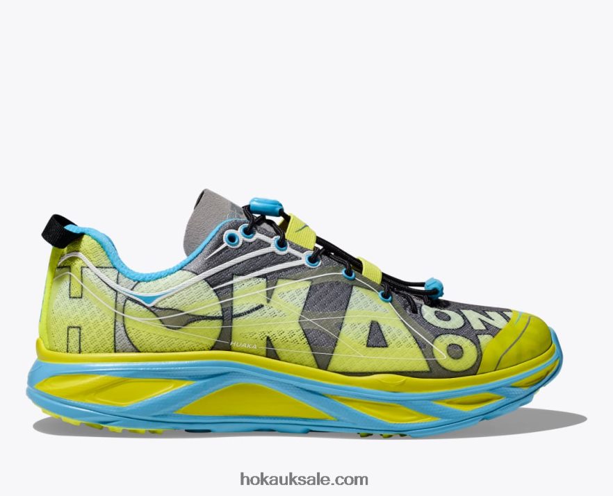 XHPD4N77 Huaka Origins Women Evening Primrose/Diva Blue Hoka