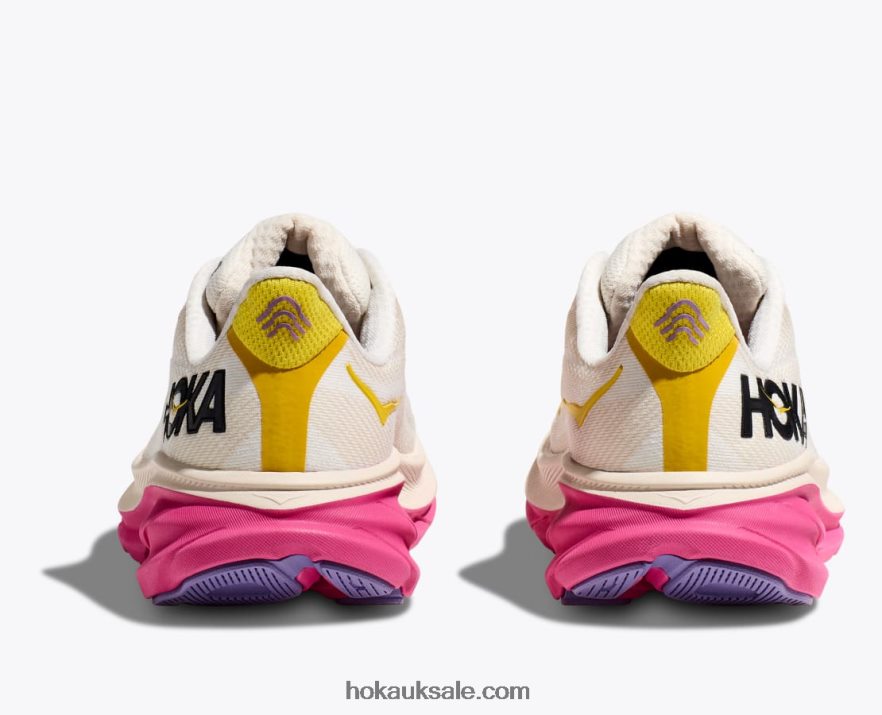 XHPD4N7 Clifton 9 Women Eggnog/Blanc De Blanc Hoka