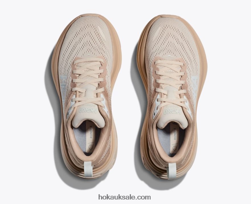 XHPD4N9 Bondi 8 Women Shifting Sand/Eggnog Hoka